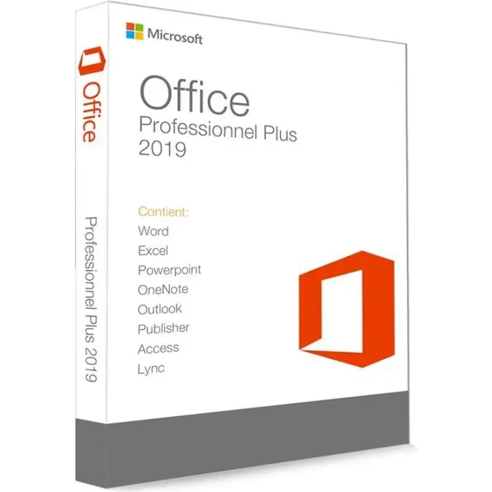 MICROSOFT OFFICE 2019 PRO PLUS 32/64 BIT | Clé d'activation licence originale
