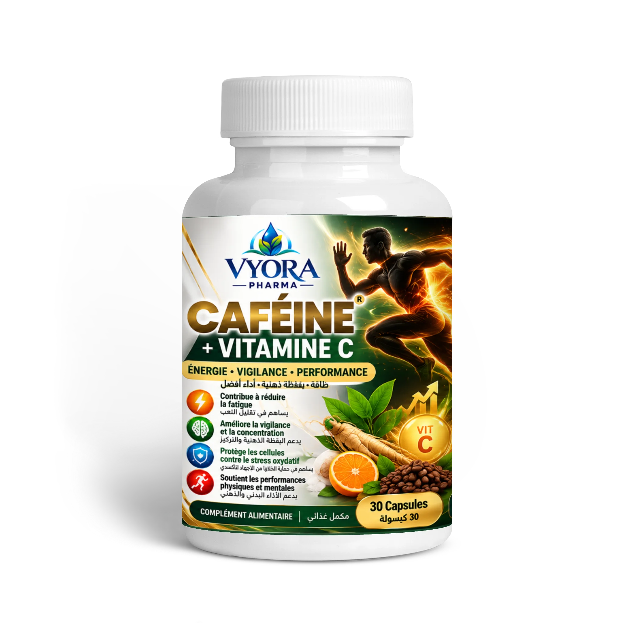 Caféine Vitamine C