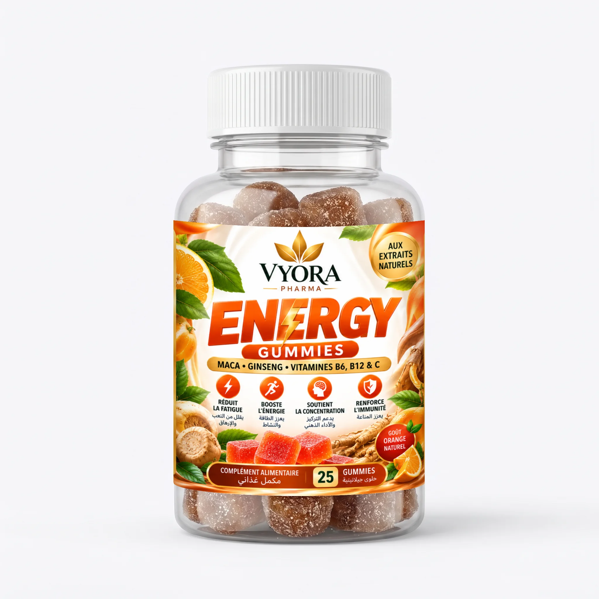 Energy gummies