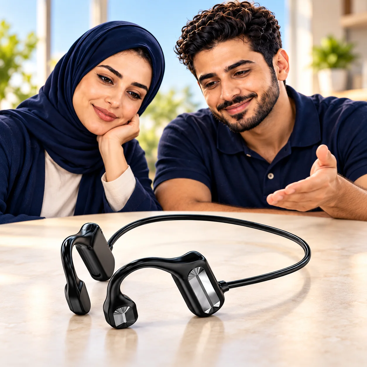 سماعة BL09 اللاسلكية المفتوحة للأذن — بلوتوث 5.0