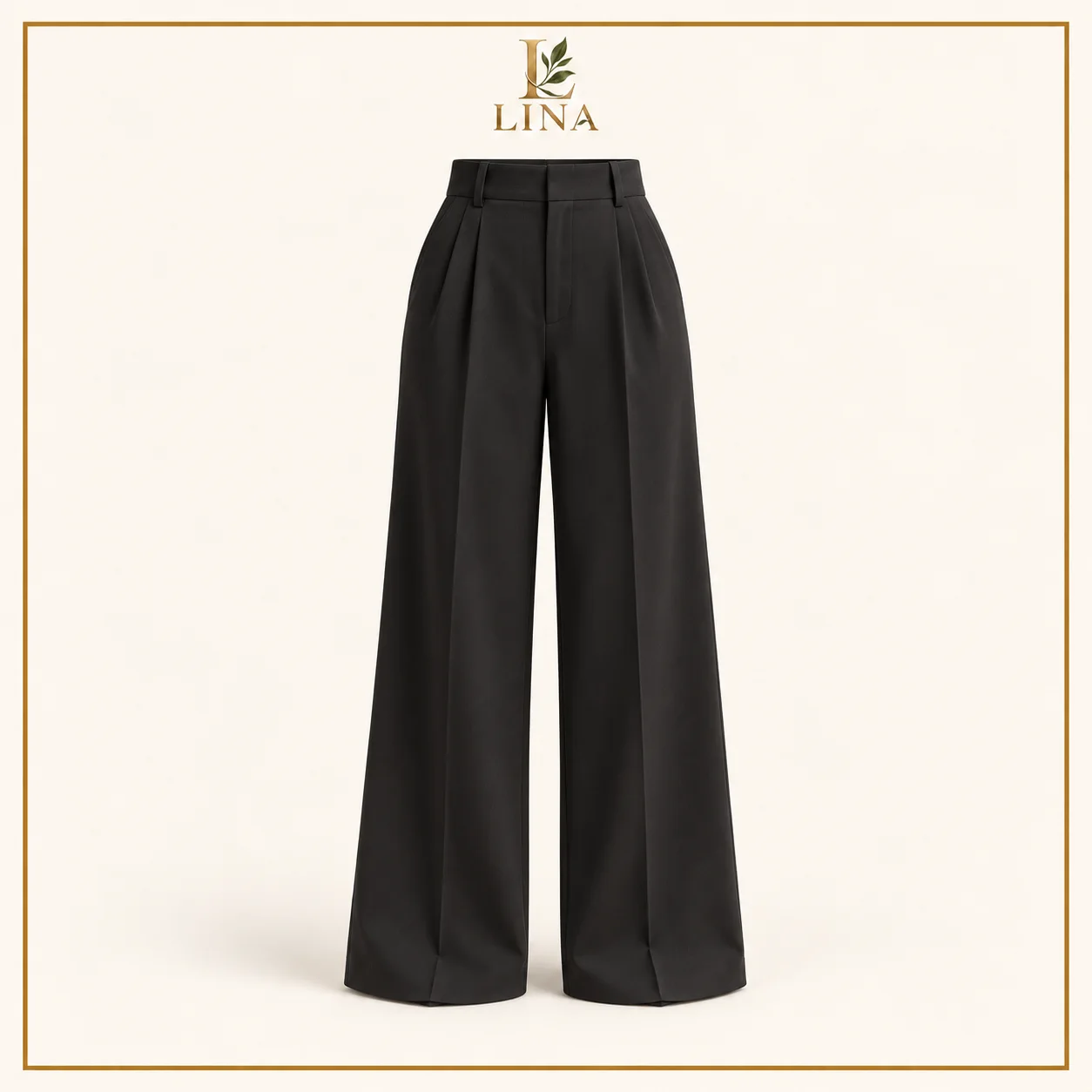 Pantalon Inès — Noir