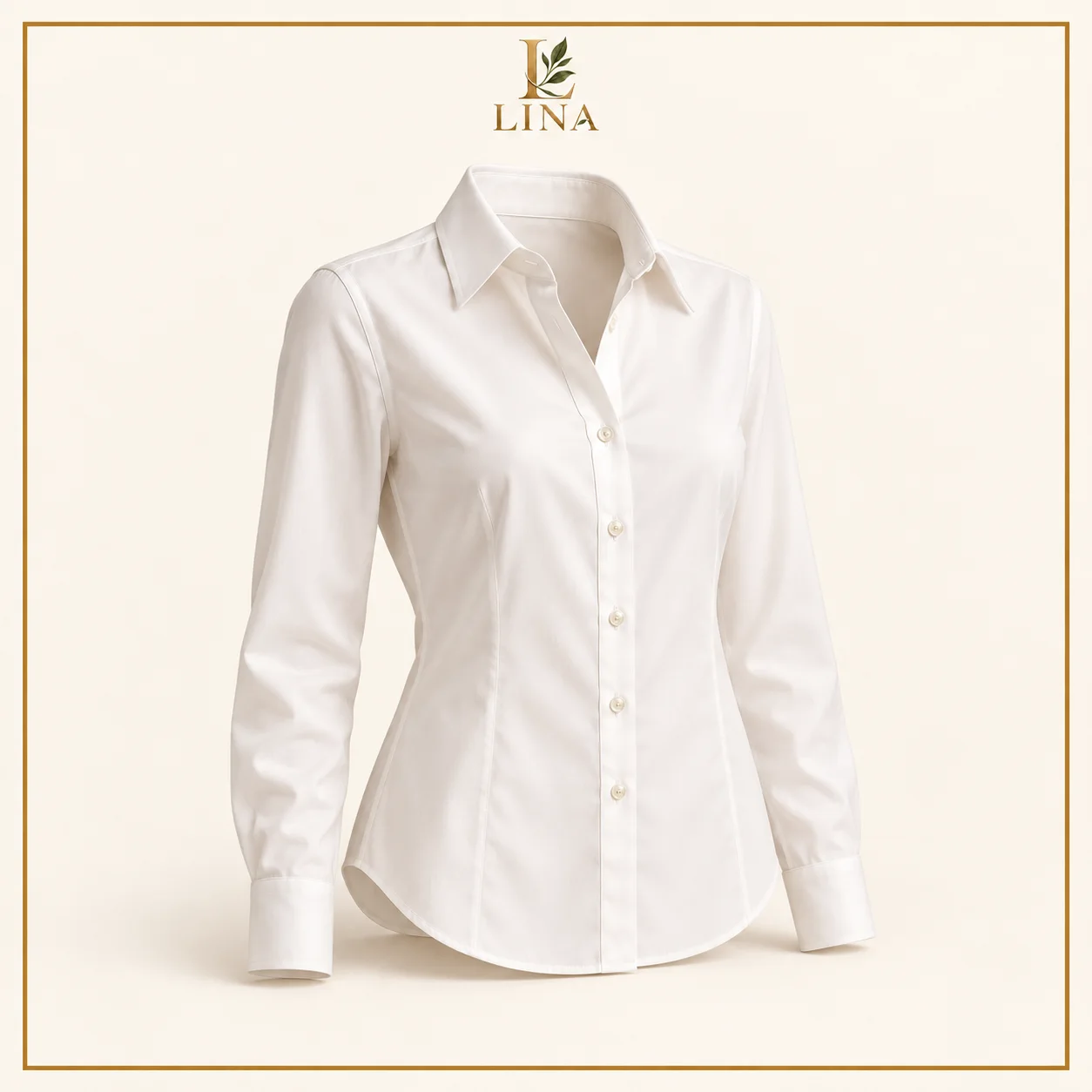 Chemise Mila — Blanche