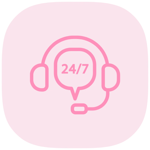 دعم عملاء متوفر 24/7