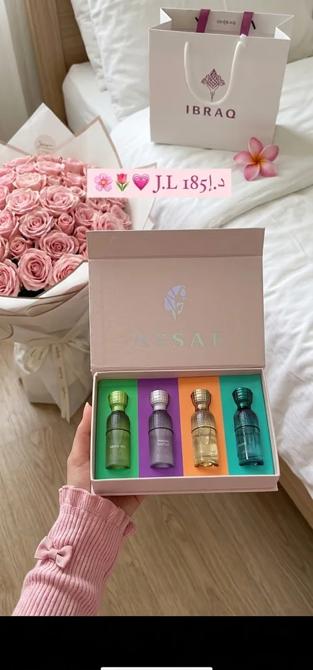 🌸 مَجْمُوعَة عُطُور عَسَّافْ (ASSAF) الرُّبَاعِيَّة 🌸💖