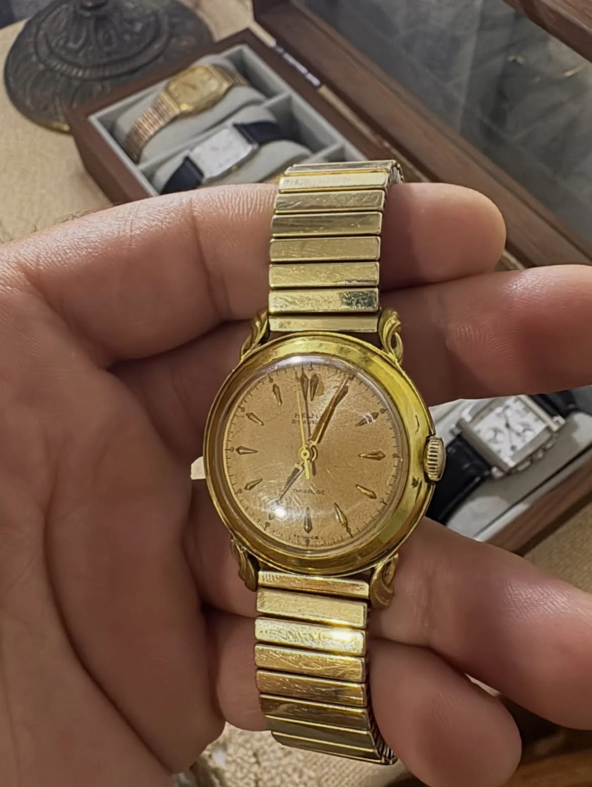 ⌚️✅HERMA✅ vintage Herma timepiece, a well-known historical French watch bran