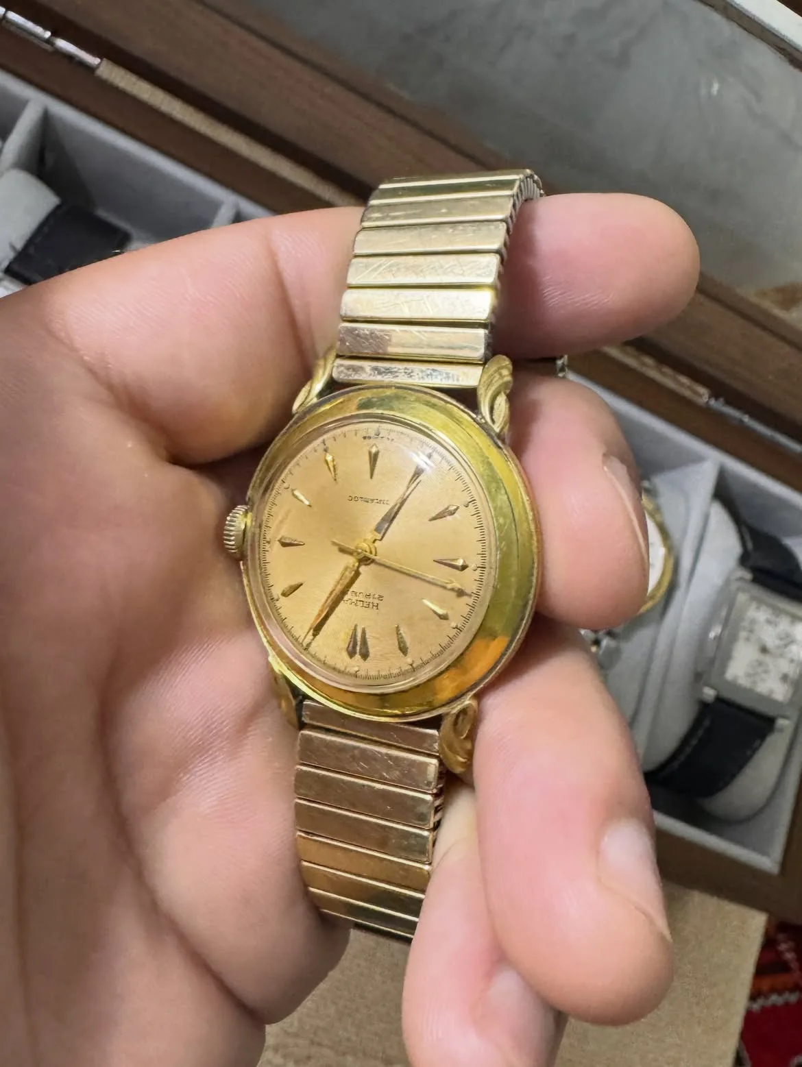 ⌚️✅HERMA✅ vintage Herma timepiece, a well-known historical French watch bran