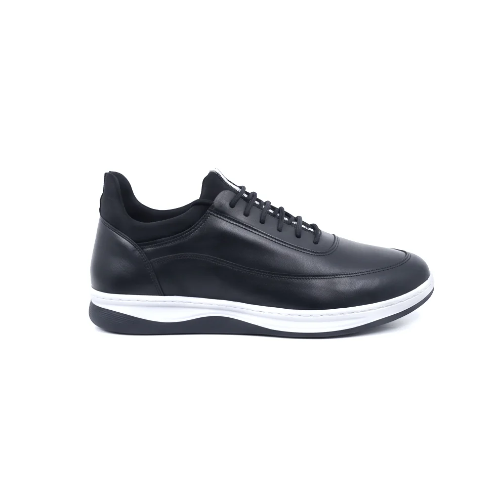 Basket homme H17 noir cuir