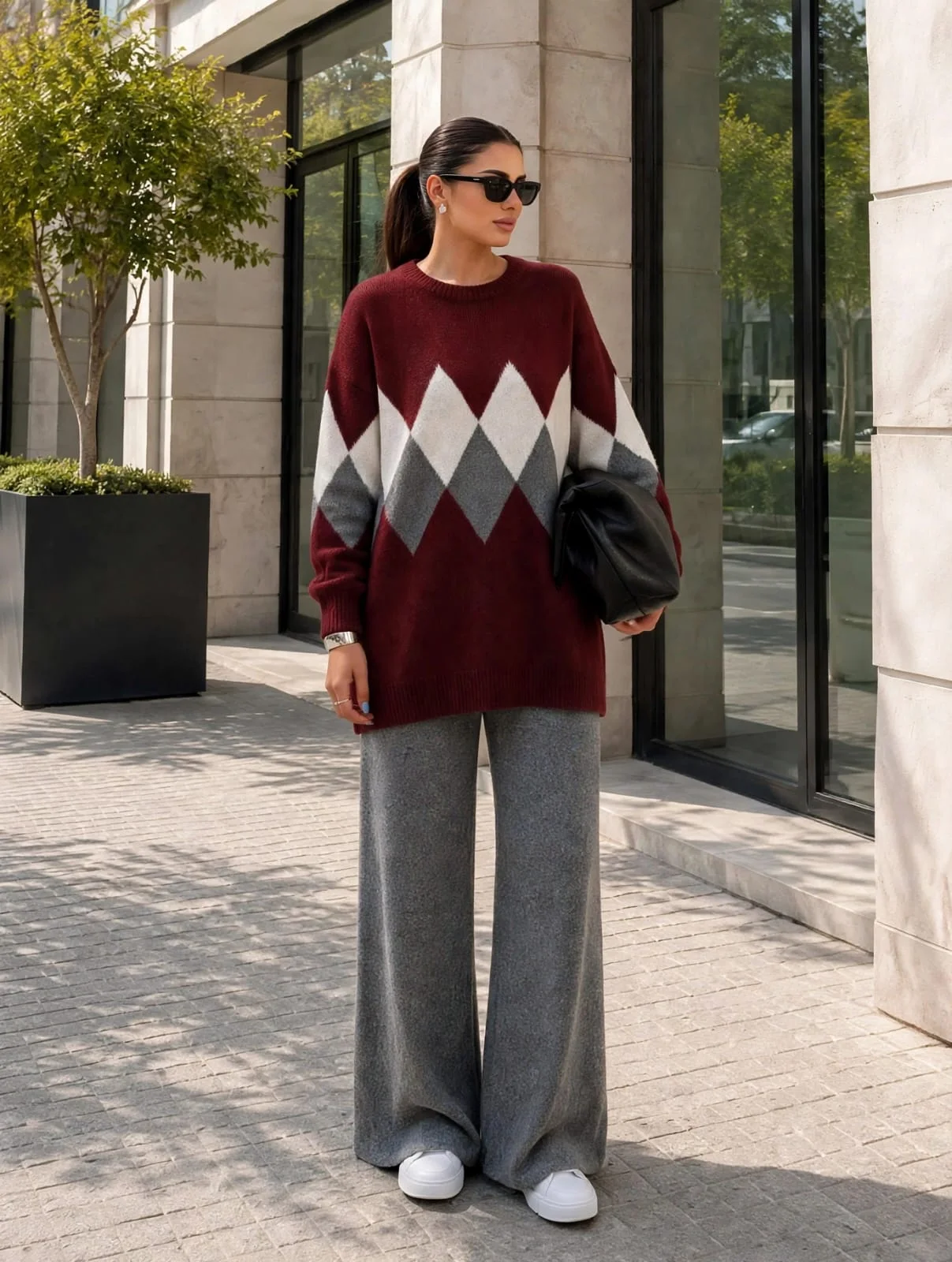 Ensemble 2 Pièces Jacquard