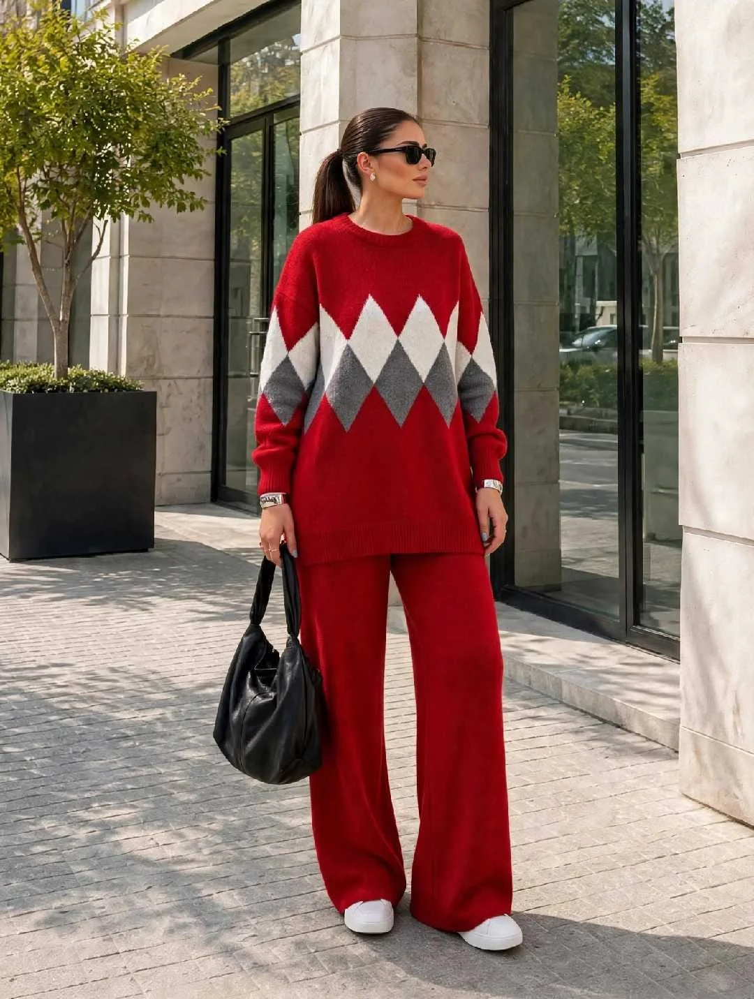 Ensemble 2 Pièces Jacquard