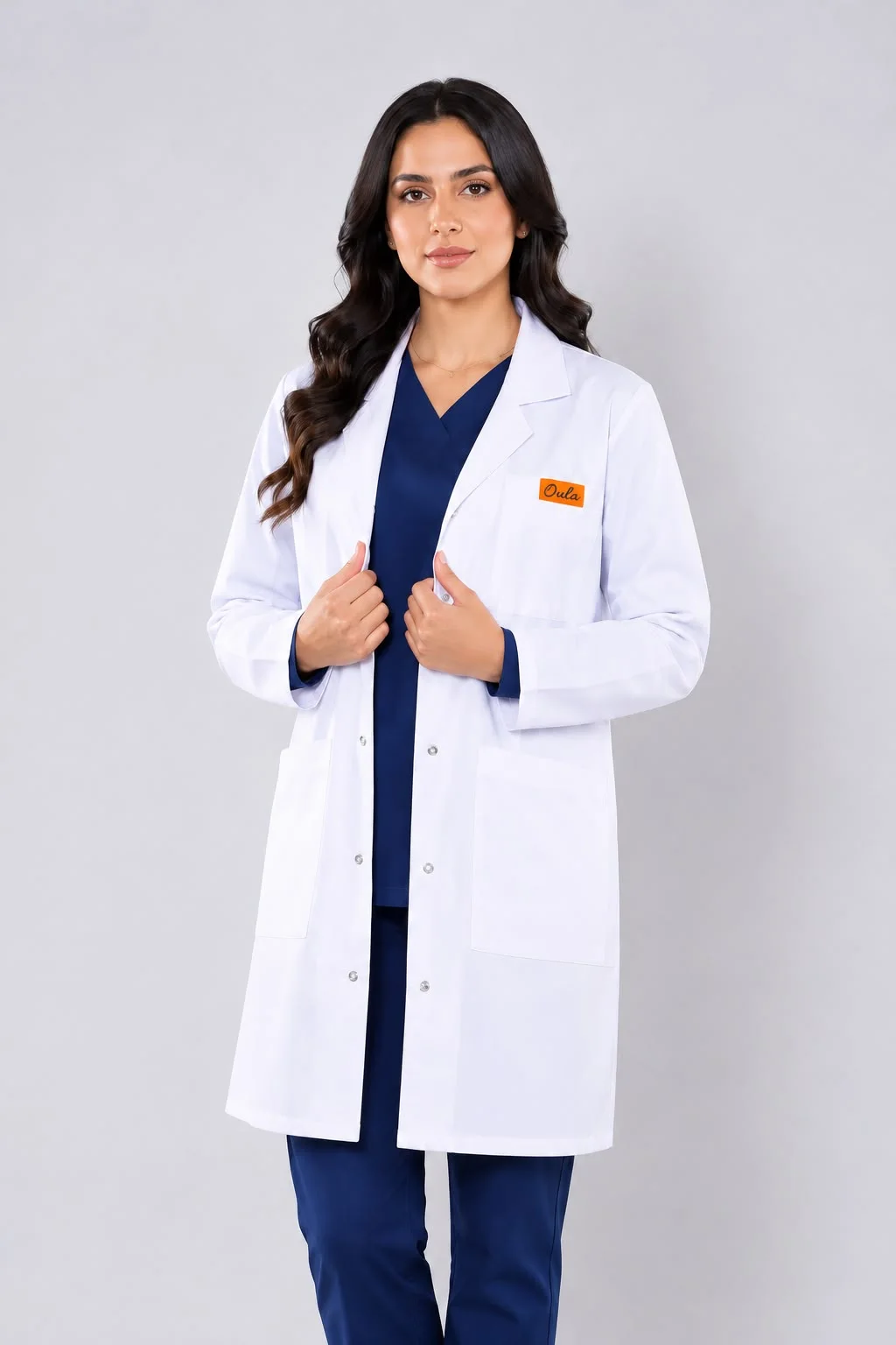 Blouse _ col officier-femme