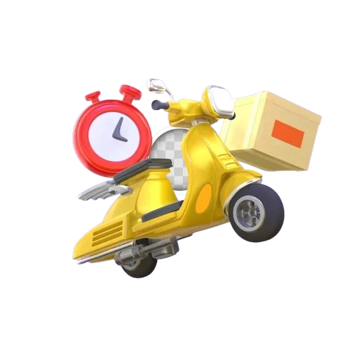  توصيل سريع وآمن