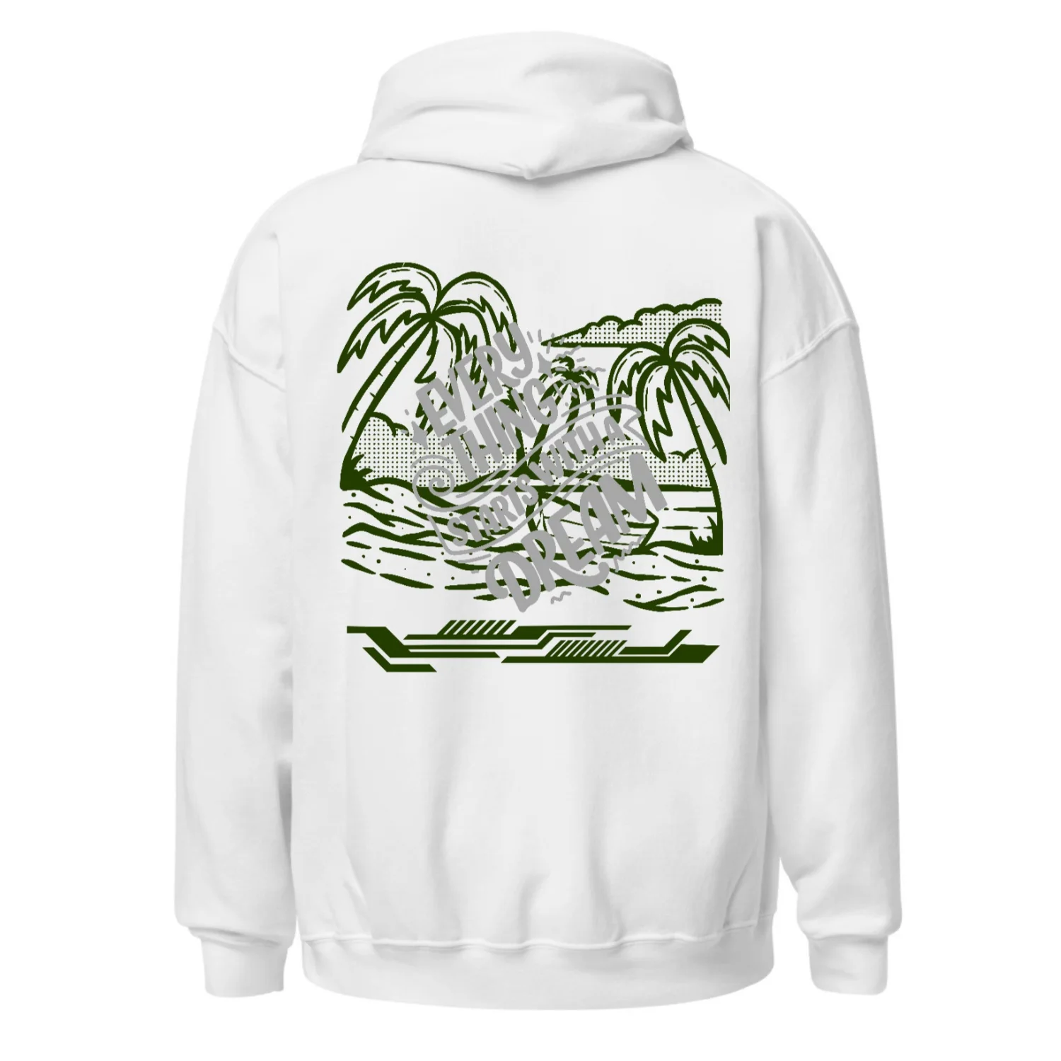 Eevry thing starts with a dream / Oversize-Hoodie-PREMIUM
