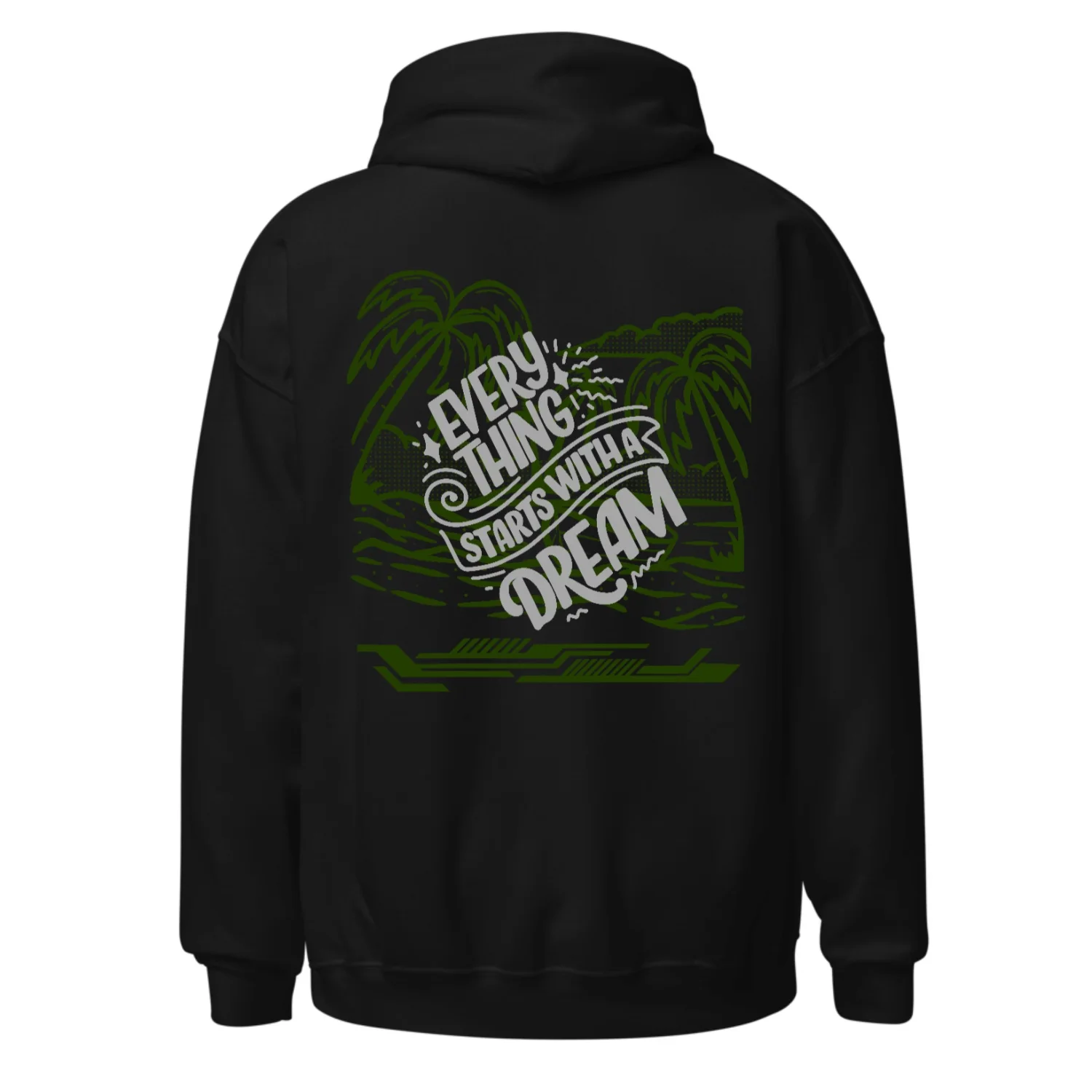 Eevry thing starts with a dream / Oversize-Hoodie-PREMIUM