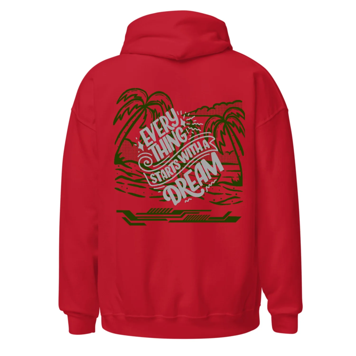 Eevry thing starts with a dream / Oversize-Hoodie-PREMIUM
