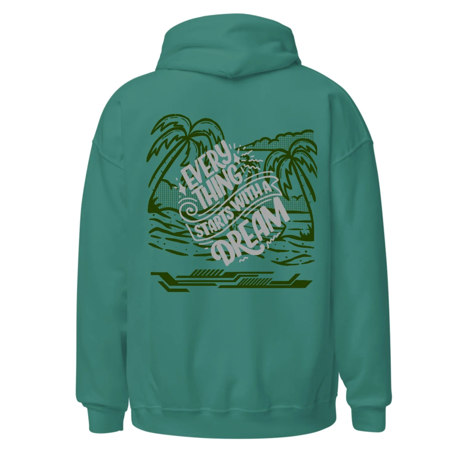 Eevry thing starts with a dream / Oversize-Hoodie-PREMIUM