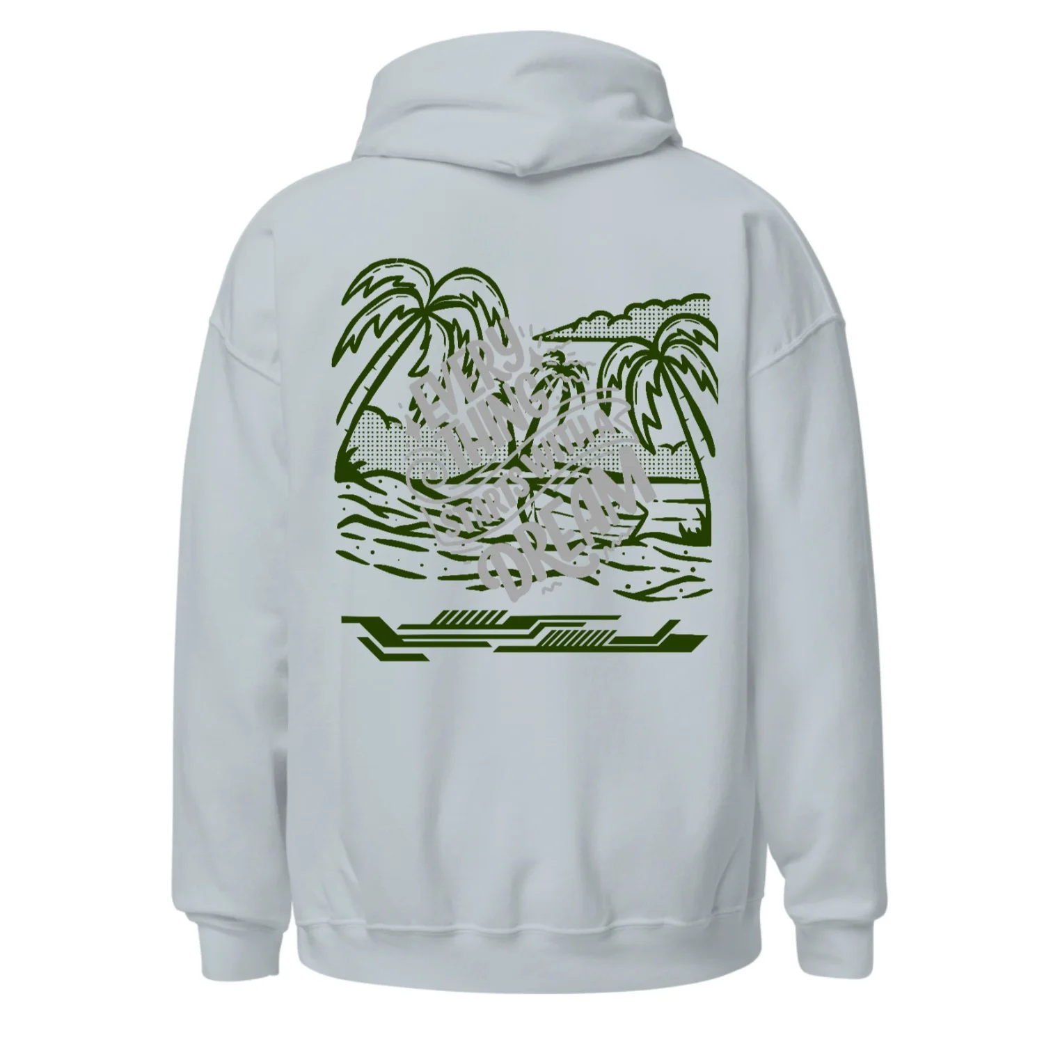 Eevry thing starts with a dream / Oversize-Hoodie-PREMIUM