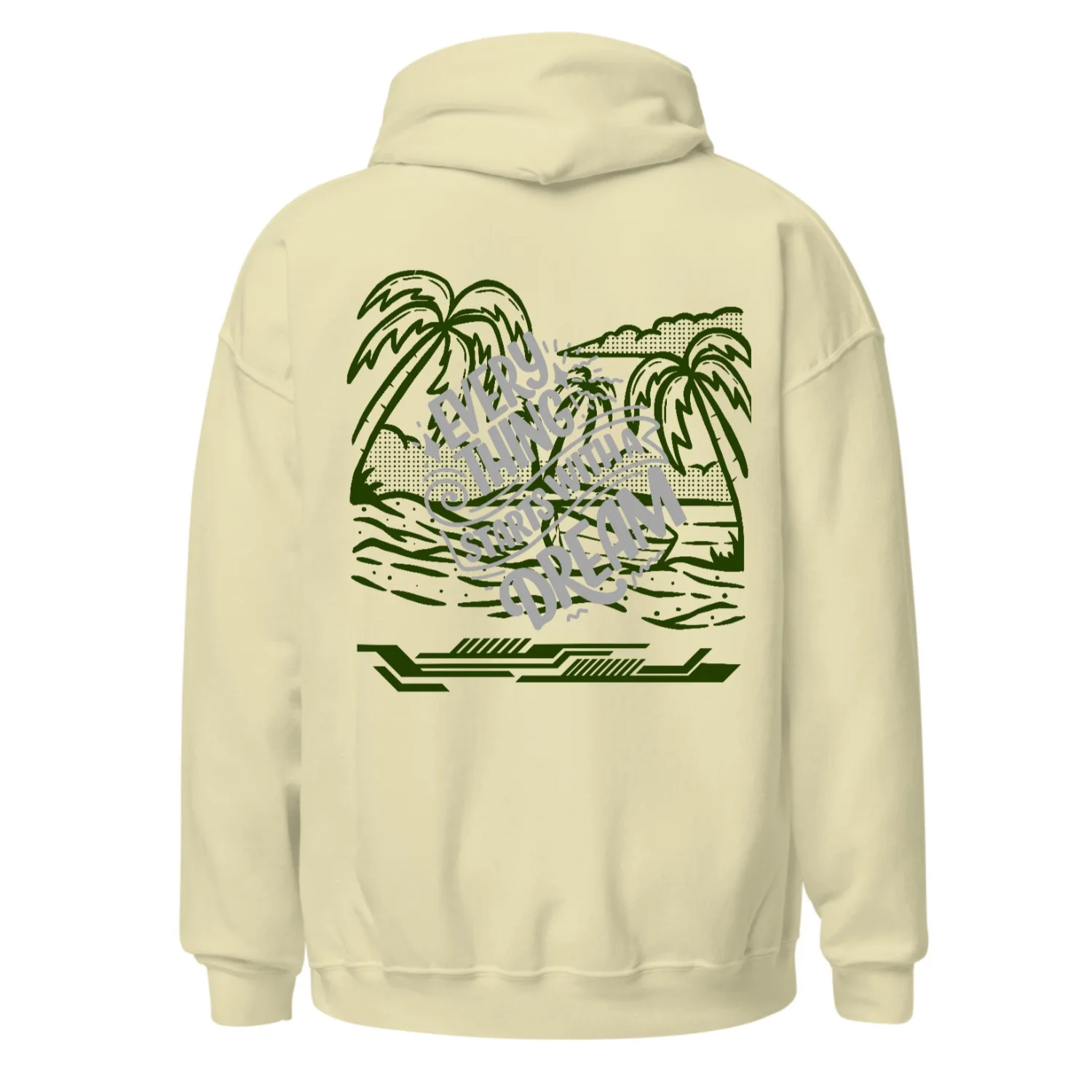 Eevry thing starts with a dream / Oversize-Hoodie-PREMIUM