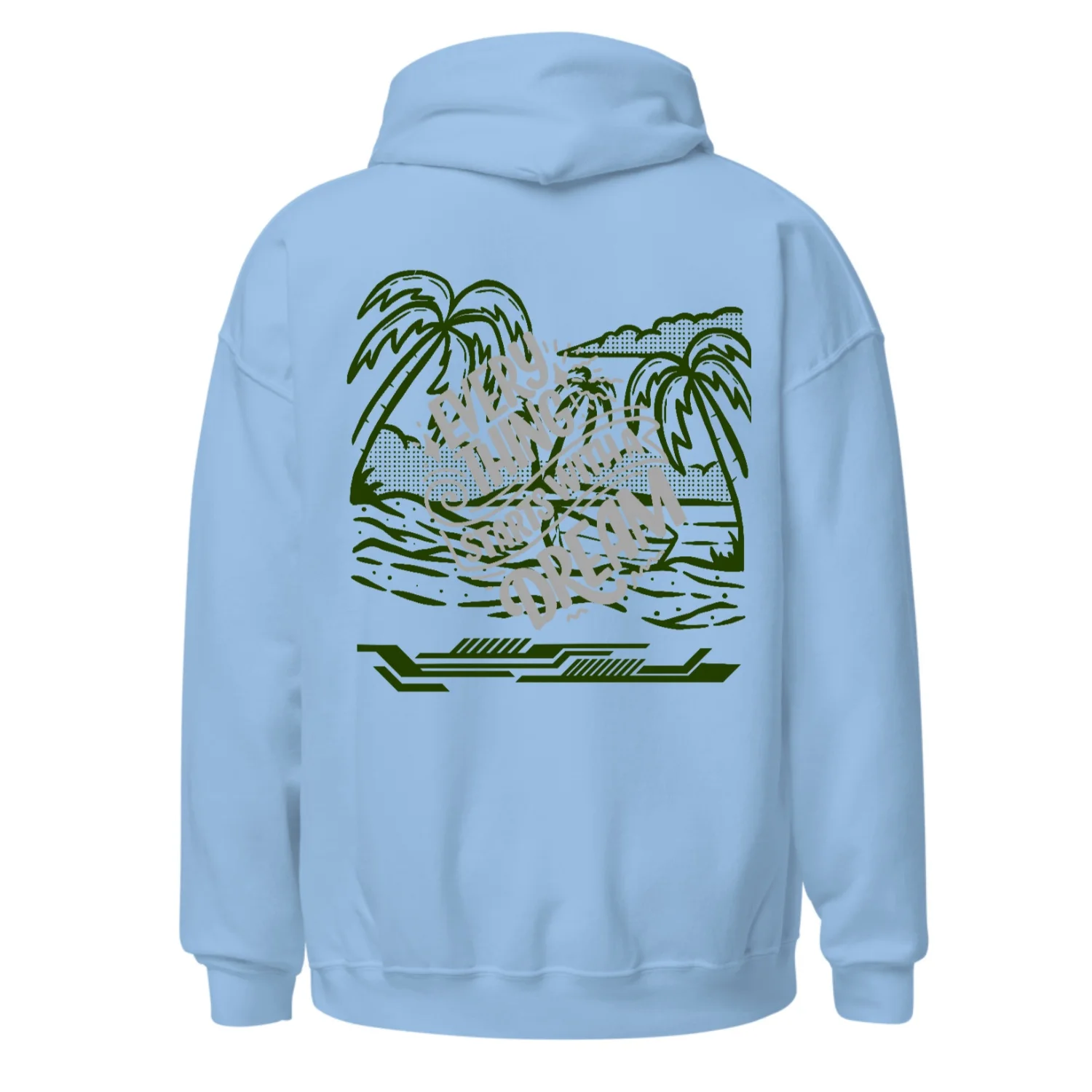 Eevry thing starts with a dream / Oversize-Hoodie-PREMIUM