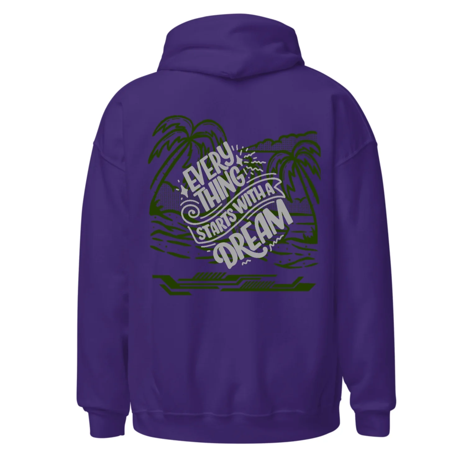 Eevry thing starts with a dream / Oversize-Hoodie-PREMIUM