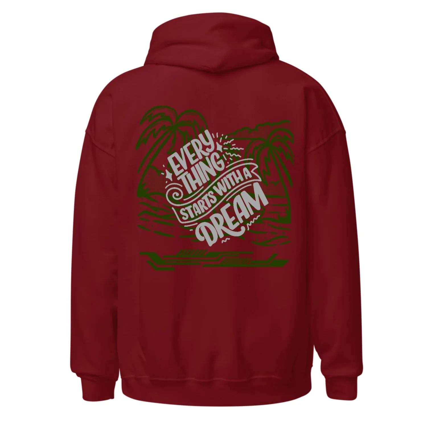 Eevry thing starts with a dream / Oversize-Hoodie-PREMIUM