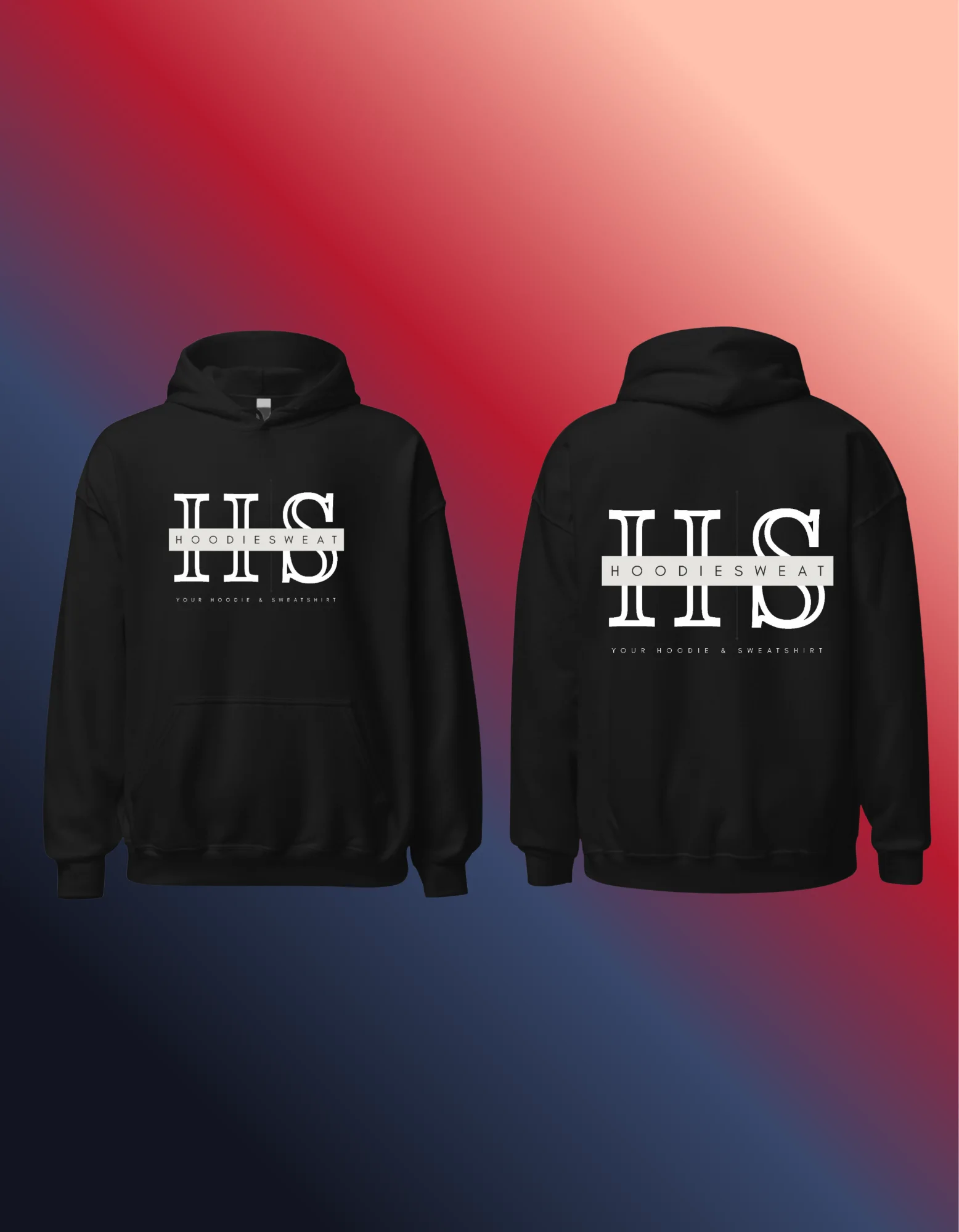 Oversize Hoodie Premium / Black