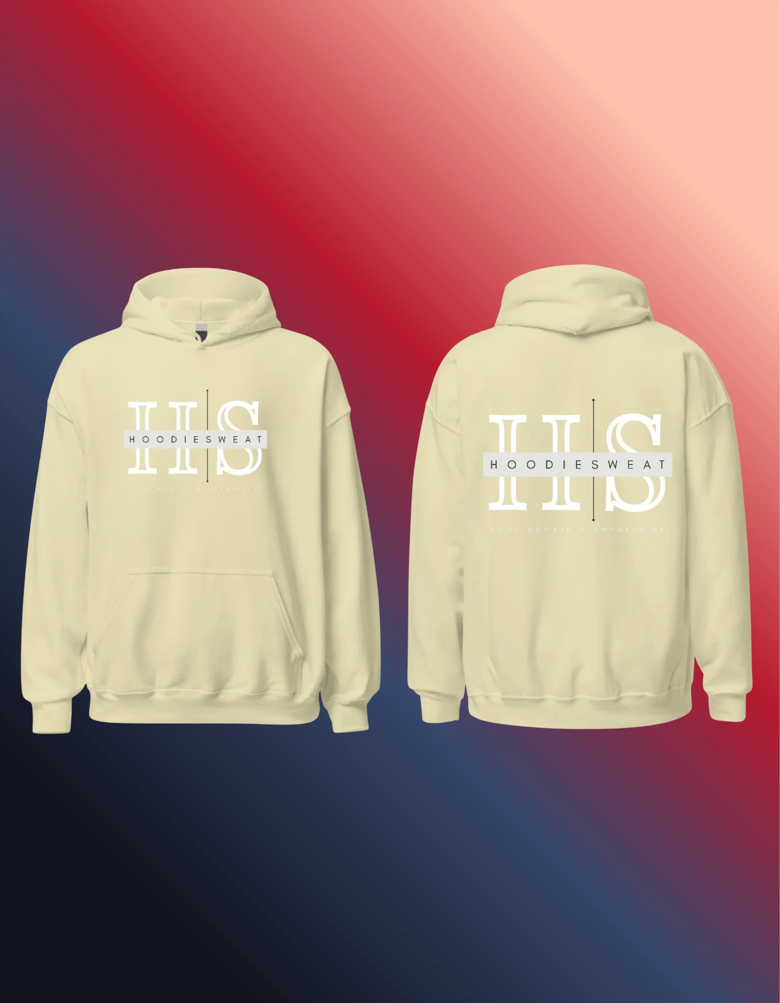 Oversize Hoodie Premium / Black