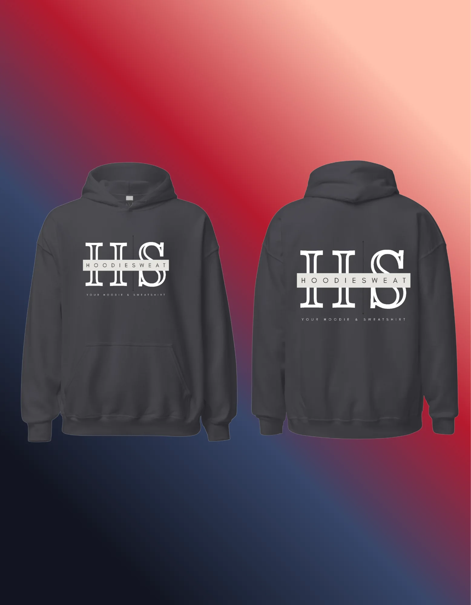 Oversize Hoodie Premium / Black