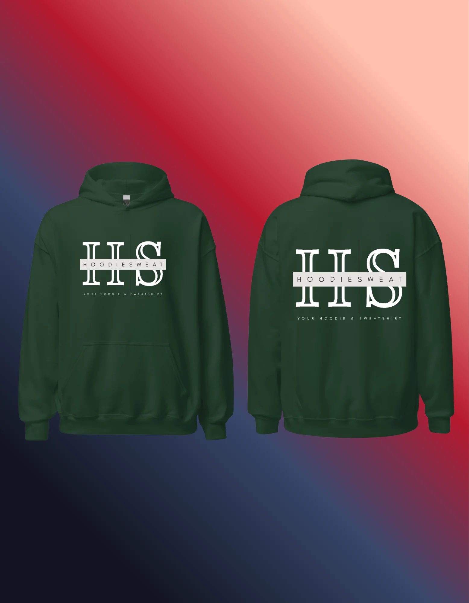 Oversize Hoodie Premium / Black