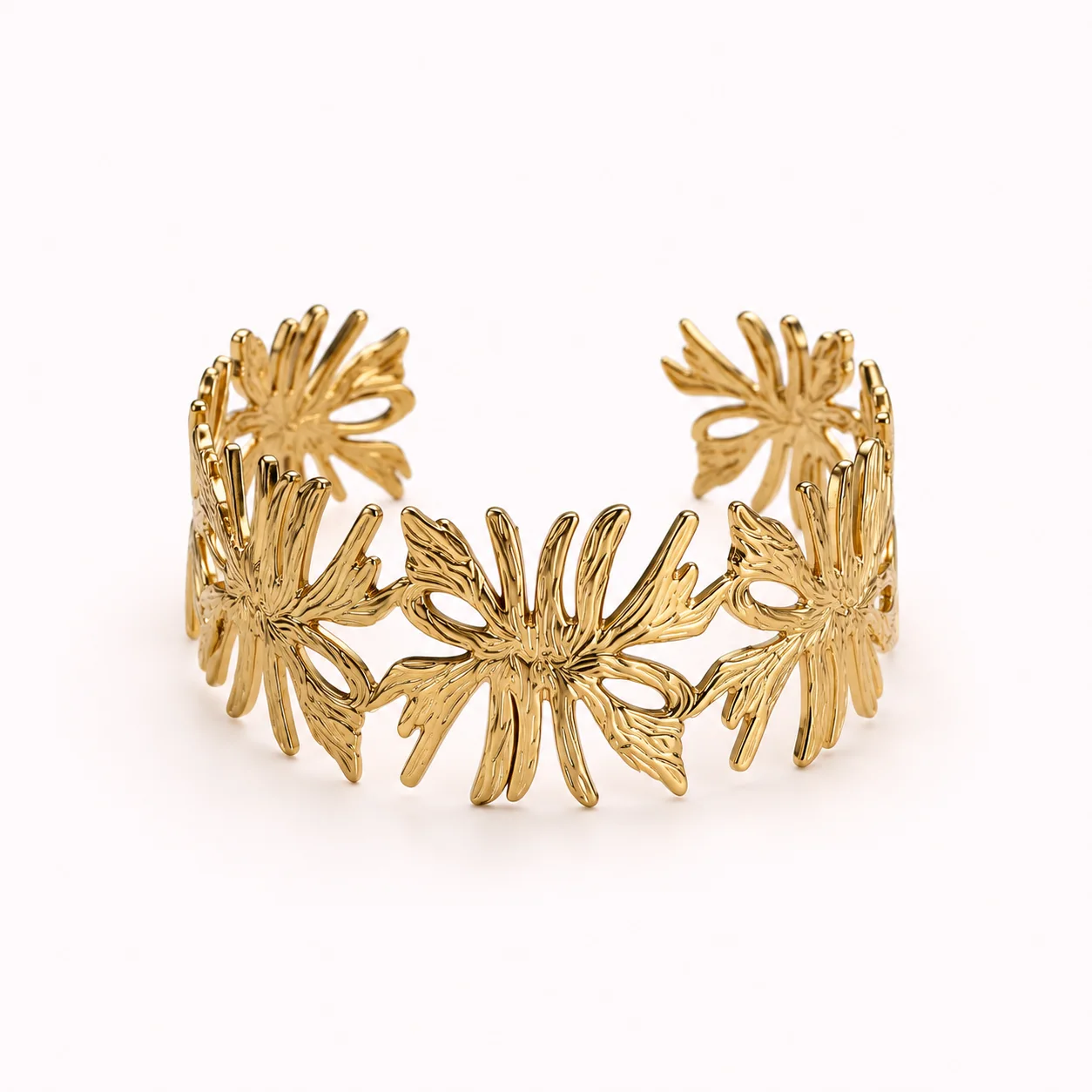 Bracelet Jardin Doré Ajustable