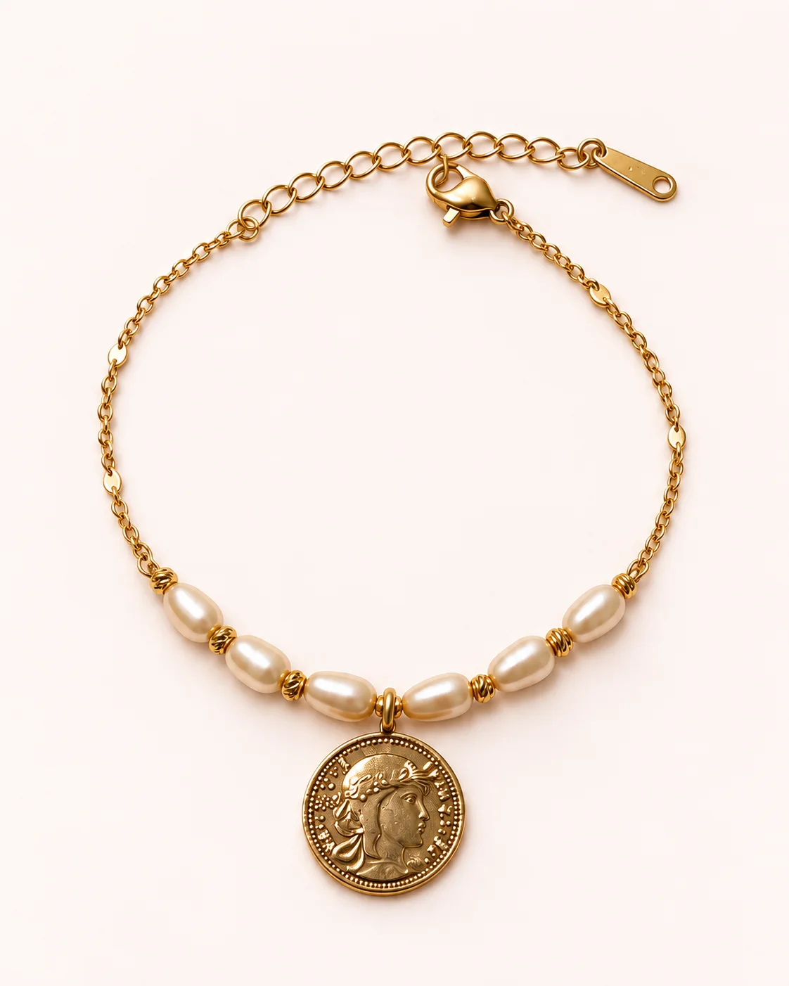Ensemble Perles & Médaillon Impérial