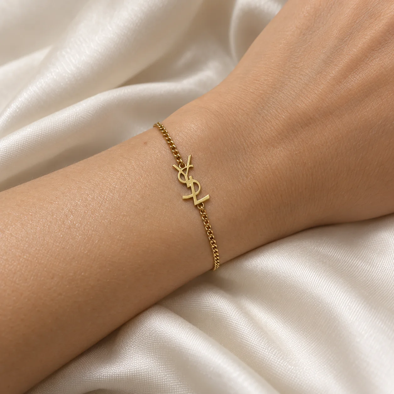 Bracelet Monogramme Doré