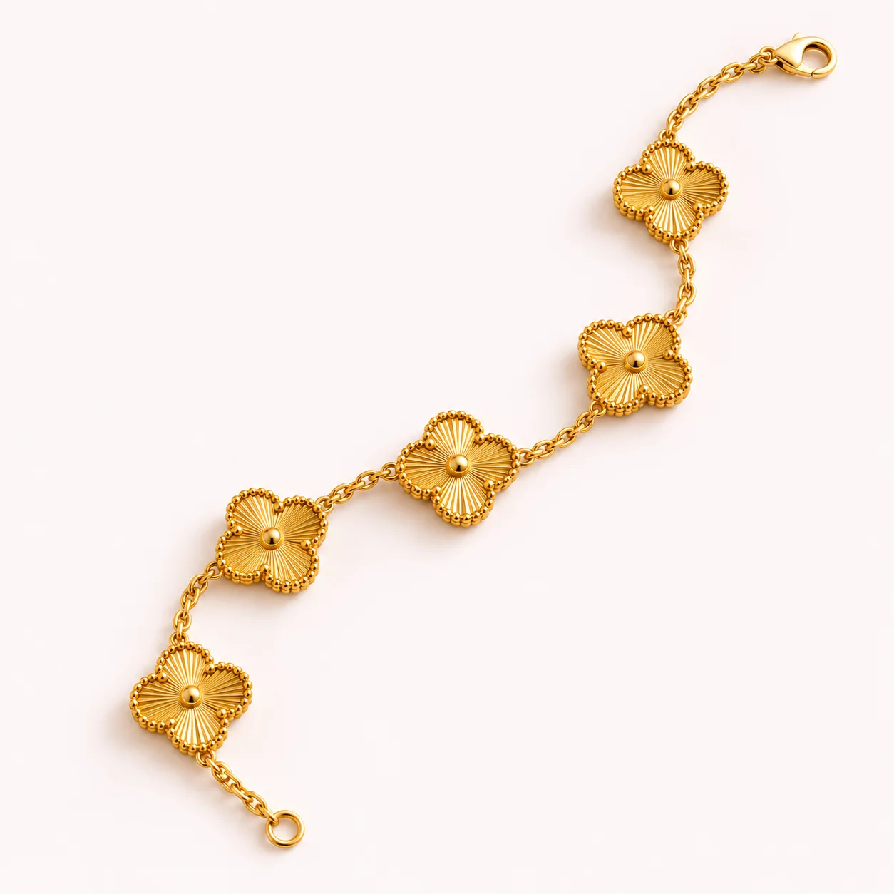 Bracelet Fleurs Dorées