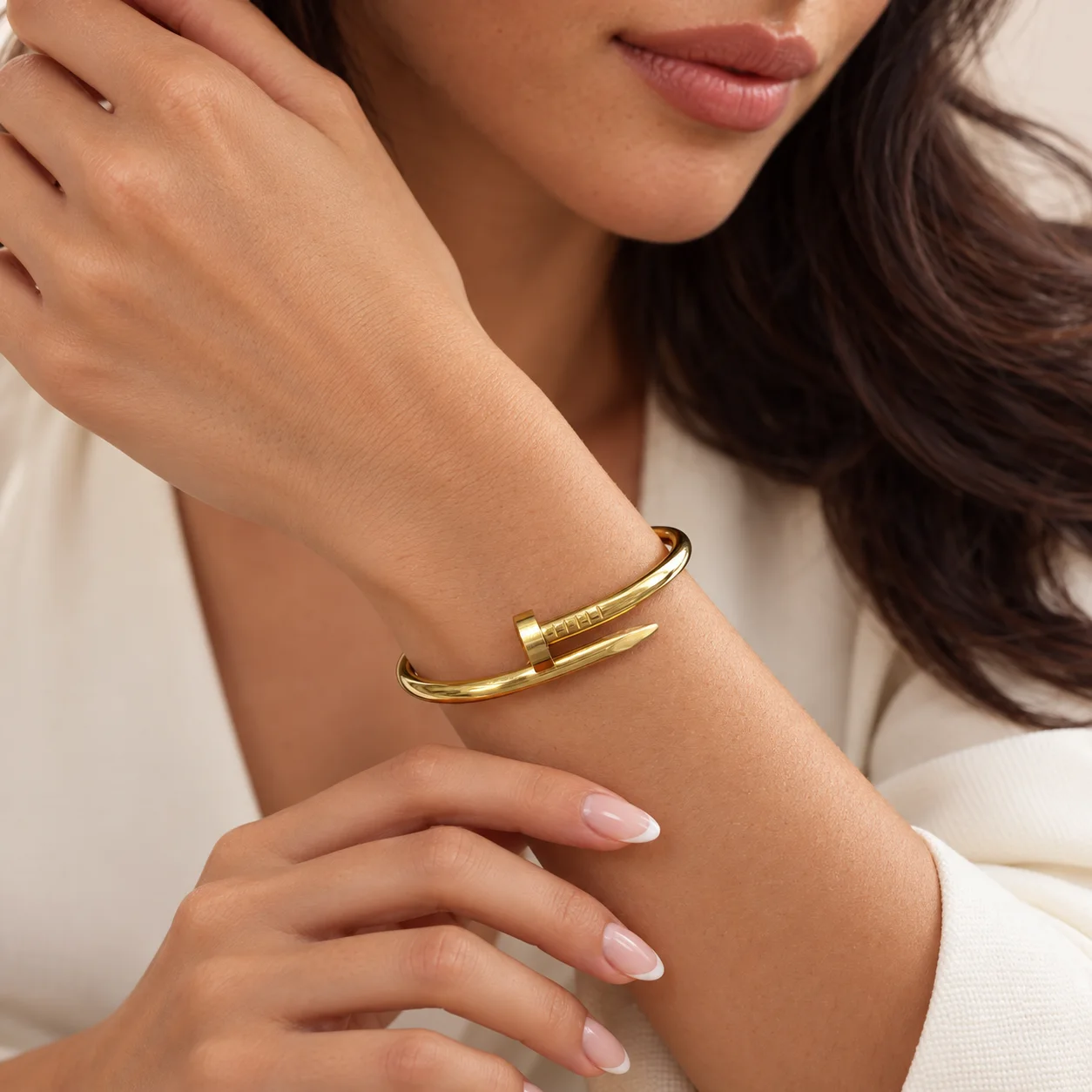 Bracelet Clou Doré