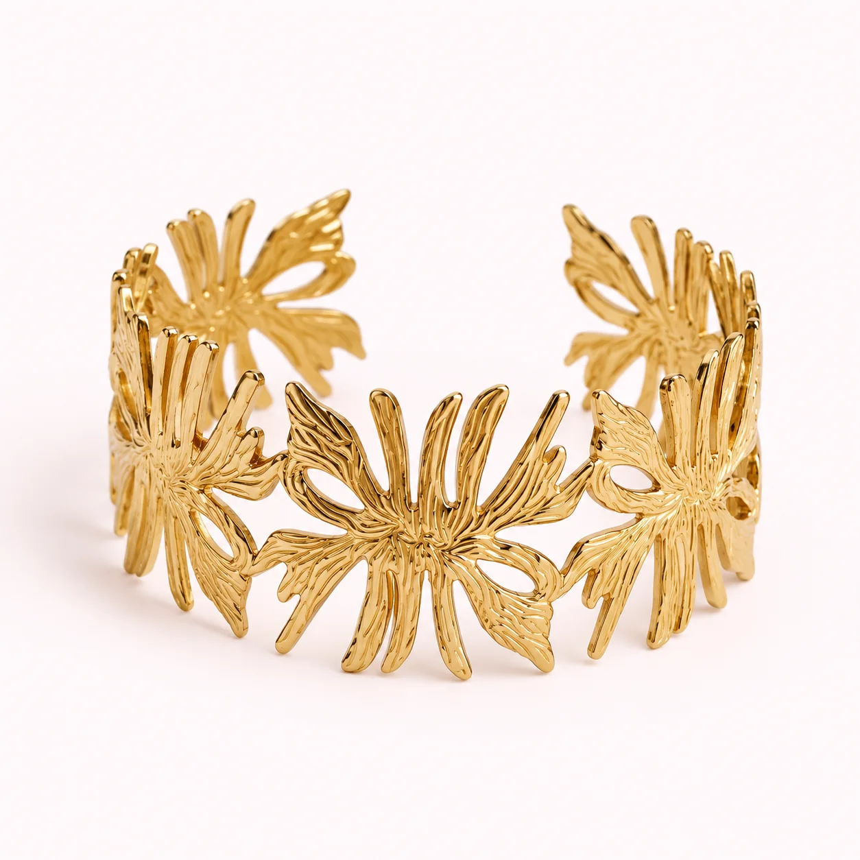 Bracelet Jardin Doré Ajustable