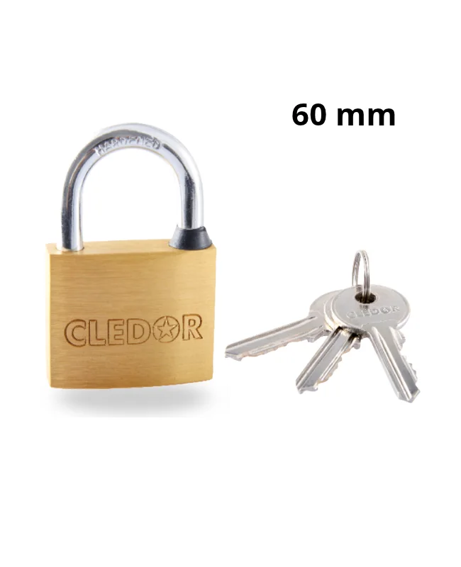 قفل أمان CLEDOR 60MM من النحاس