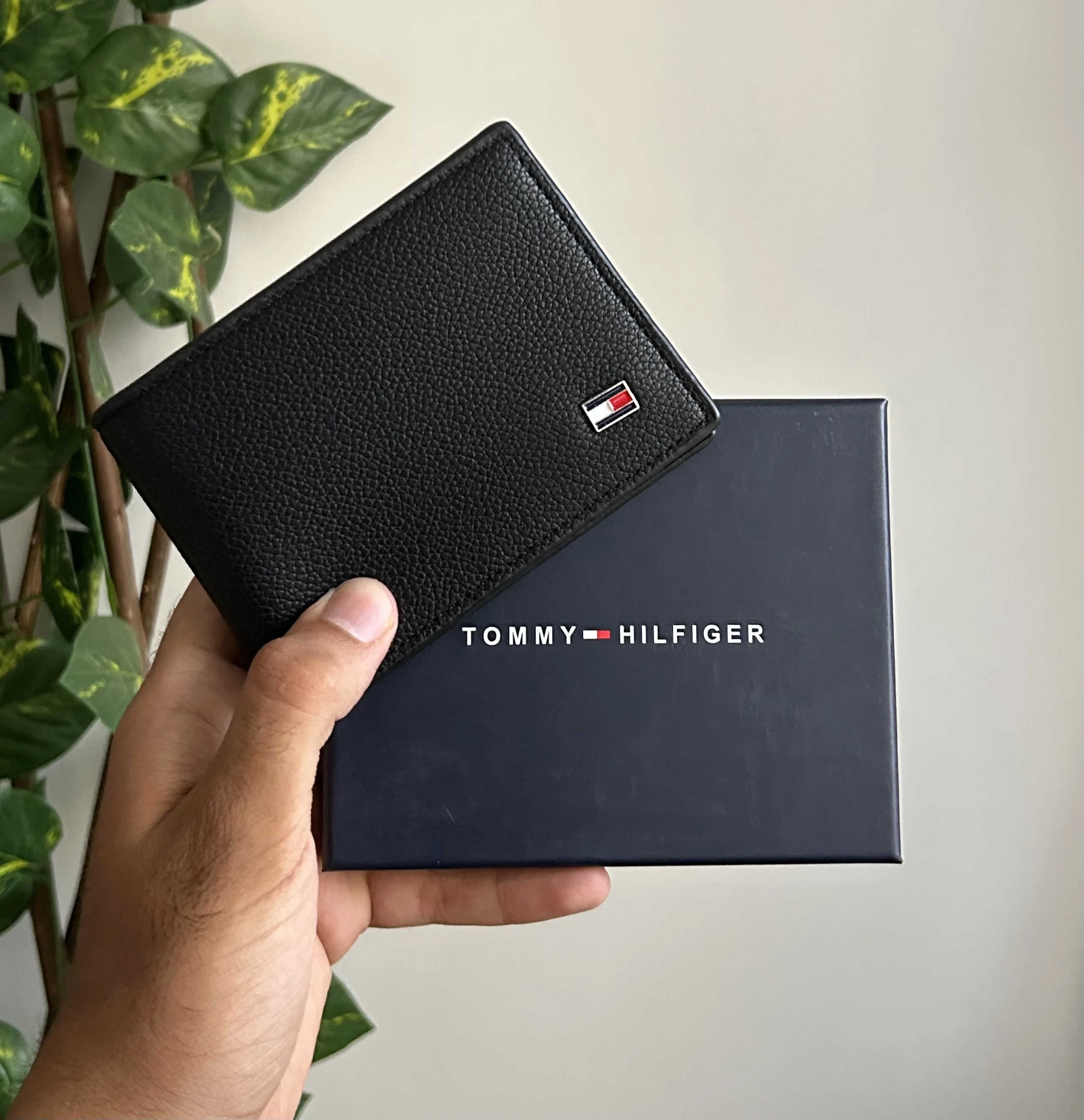 Porte monnaie Tommy noire