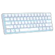 65% Mechanical Gaming Keyboard – Blue Switch RGB