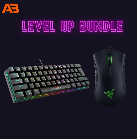 LEVEL UP BUNDLE – Gaming Keyboard & Mouse Combo 🎮