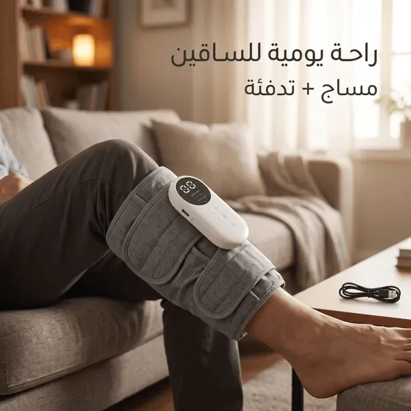 جهاز الضغط الهوائي الحراري لتخفيف التعب والشد العضلي للساق والذراع