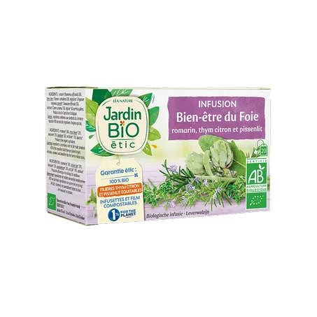 Jardin Bio Infusion Bien-Être du Foie 28G