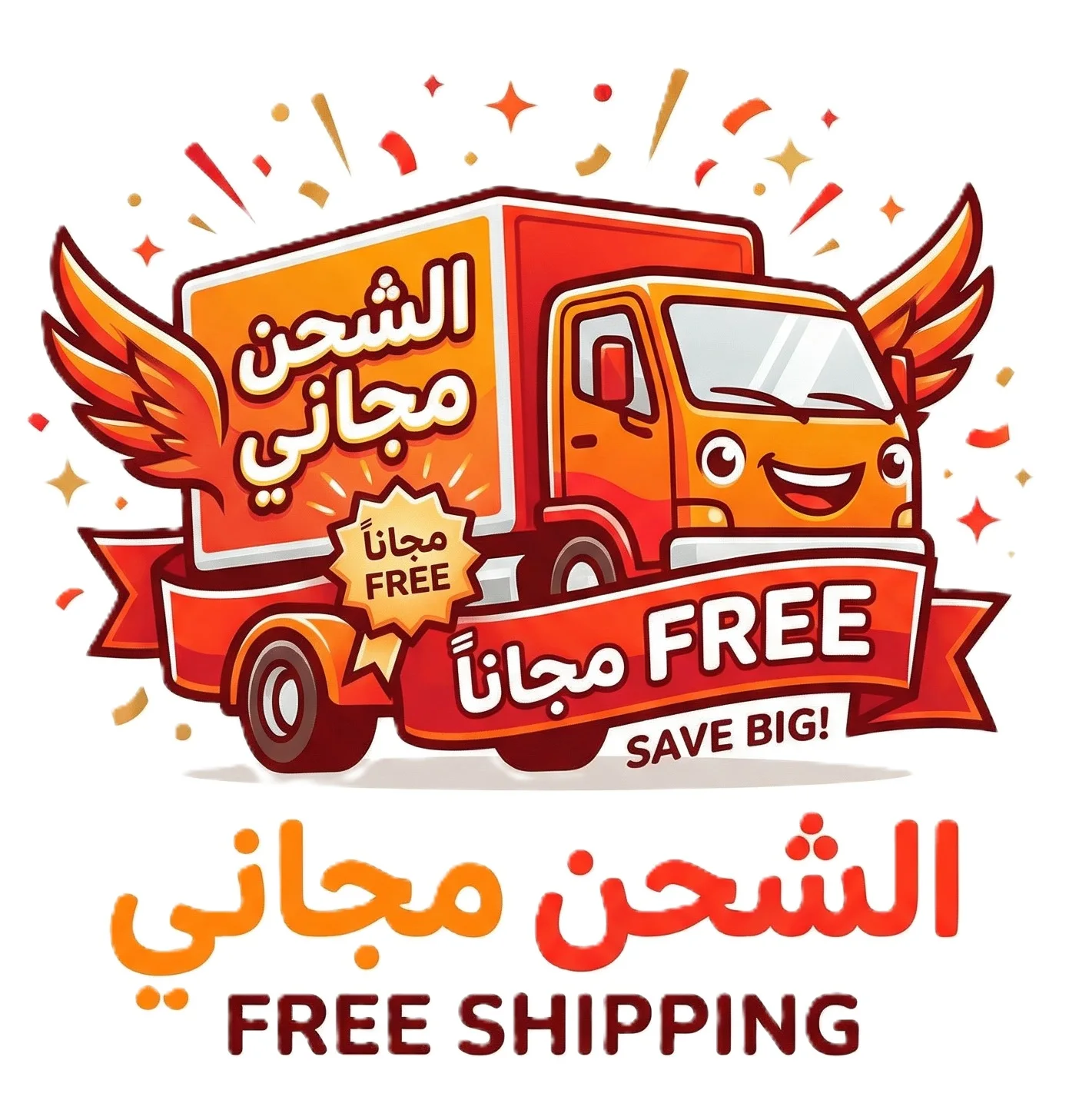 الشحن مجاني