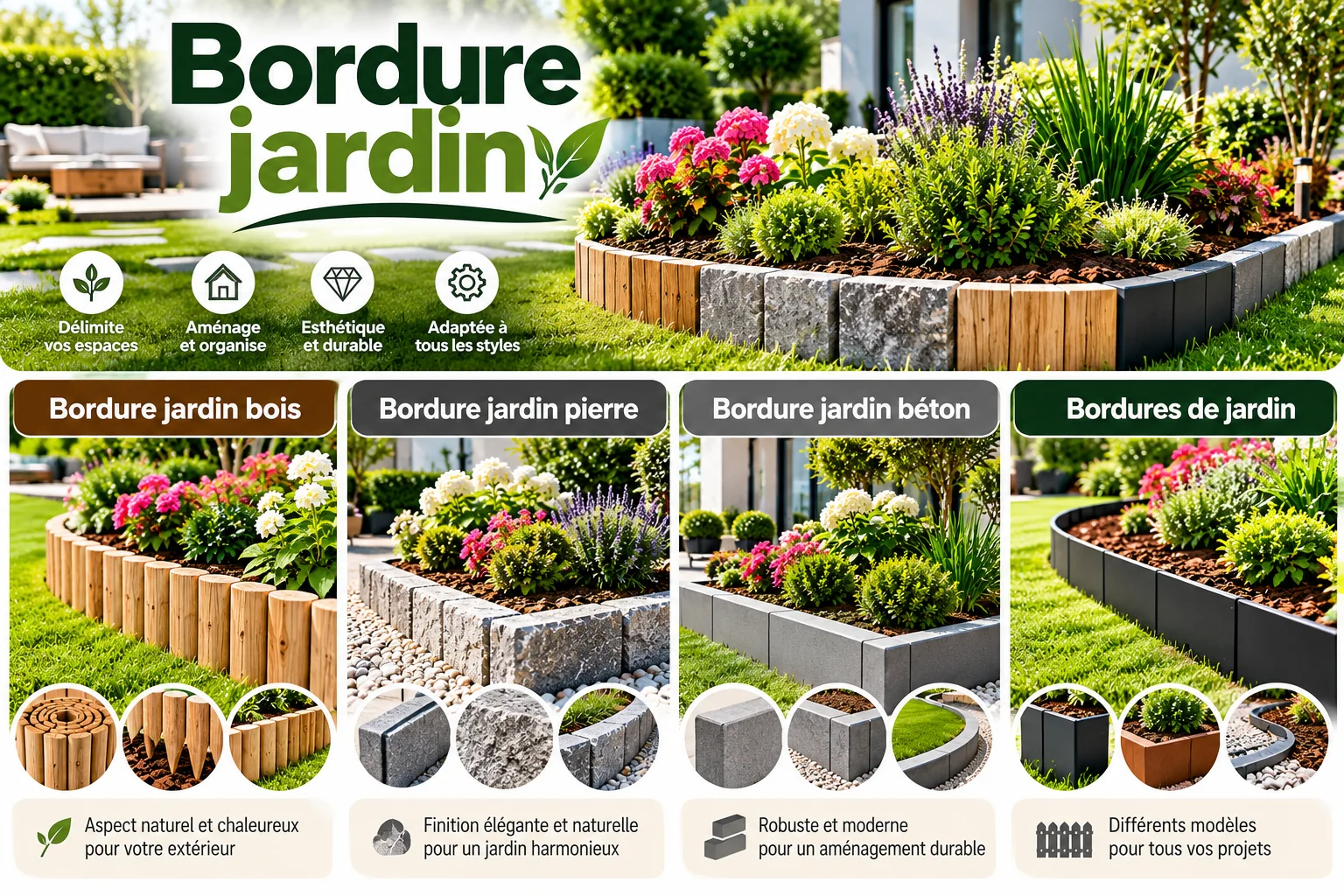 Bordure Jardin  – Délimitation Élégante et Durable pour Vos Extérieurs (copy)