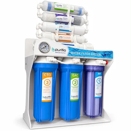 FILTRE OSMOSEUR 8 ETAPES 100 GPD