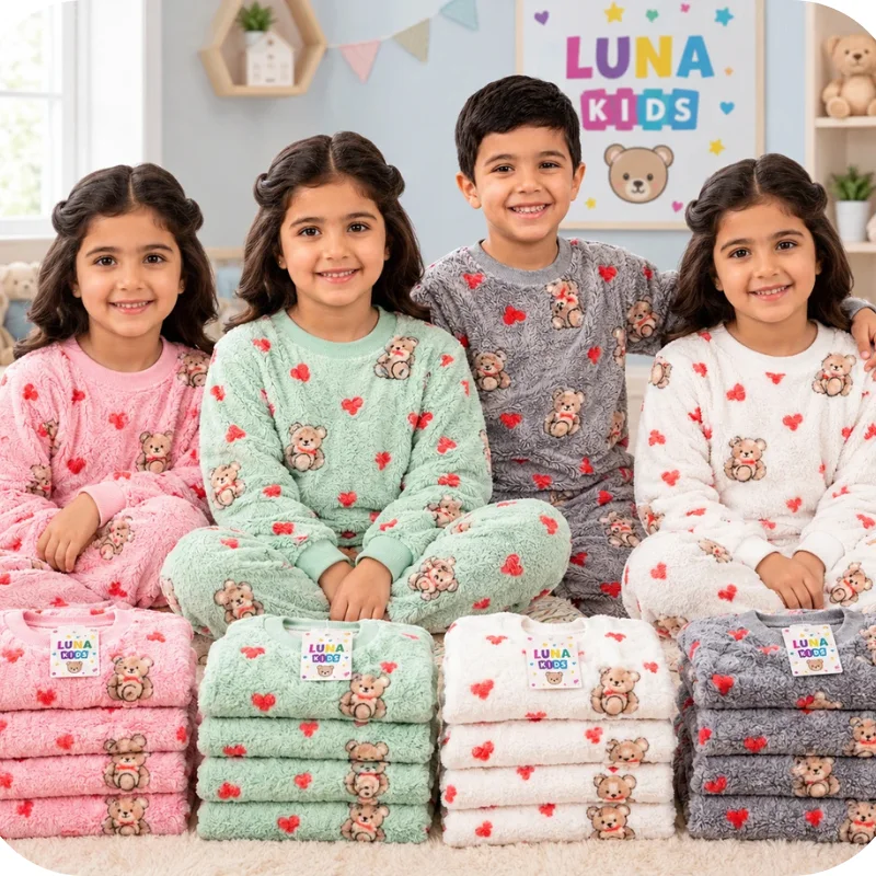 بيجامة الدفء للأطفال 🧸