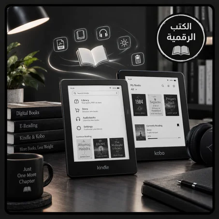 الكتب الإلكترونية | E-Books & Kindle
