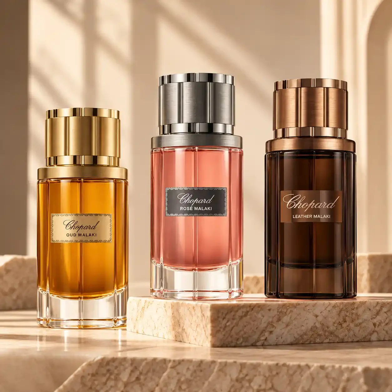 OUD MALAKI + ROSE MALAKI + LEATHER MALAKI