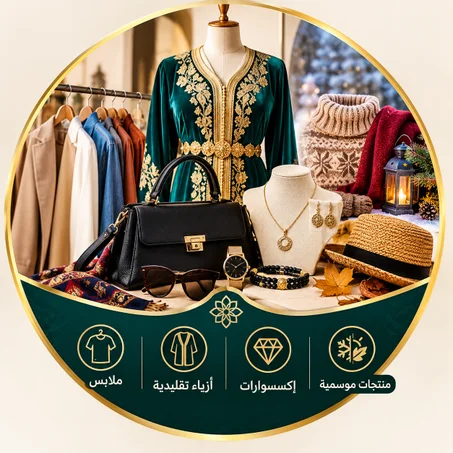 الملابس والإكسسوارات