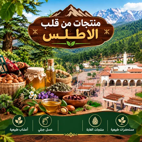 منتجات من قلب الأطلس