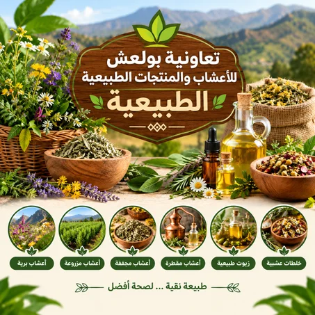 الأعشاب والمنتجات الطبيعية