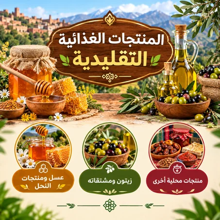 المنتجات الغذائية التقليدية